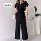 40%OFF💖 Femeii V-Neck cu mânecă scurtă Casual Jumpsuit