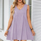 💗Women's V-Neck Sleeveless Vest Loose rochie plisată👗