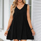 💗Women's V-Neck Sleeveless Vest Loose rochie plisată👗