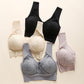 [Cadou special]  Comfort Extra Elastic încrucișat Suport fără fir Lace Bra pentru Plus Dimensiune