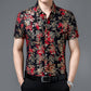 Tricou bărbătesc cu mânecă scurtă, cu un model trendy