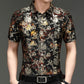 Tricou bărbătesc cu mânecă scurtă, cu un model trendy