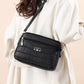 👜Femeii de moda simplu Faux piele Crossbody Bag