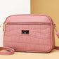 👜Femeii de moda simplu Faux piele Crossbody Bag