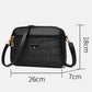 👜Femeii de moda simplu Faux piele Crossbody Bag