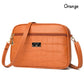 👜Femeii de moda simplu Faux piele Crossbody Bag