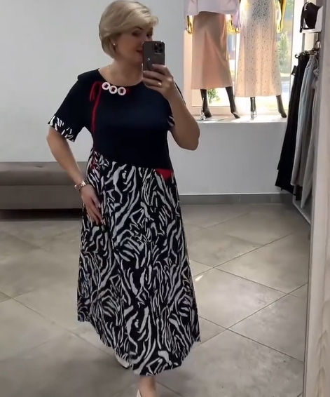 2025💖Rochie casual patchwork pentru femei