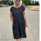✨Rochie casual cu imprimeu boem vintage 💃