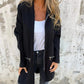 Moda casual cu mânecă lungă Zip-Up Hooded Sweatshirt Jacket
