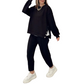 💕Set din două piese la modă pentru femei, compus din bluză și pantaloni în culoare solidă