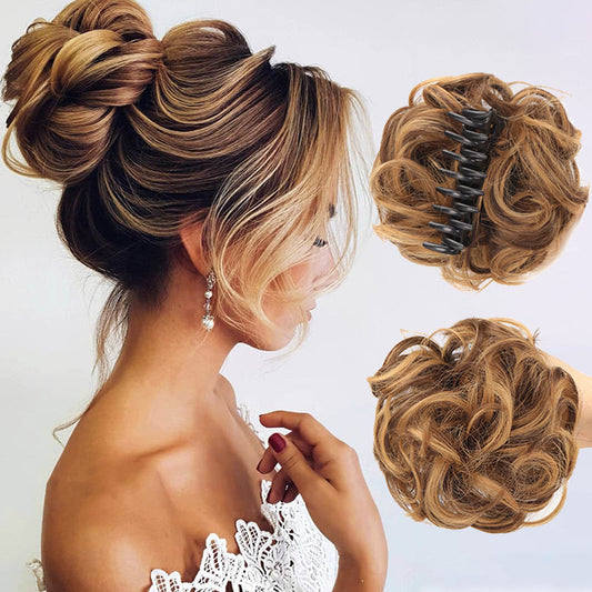 1+1 Gratuit✨Perucă cu clemă pentru păr natural Bun👩‍🦱