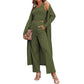 👗Costum casual din trei piese pentru femei👗