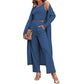 👗Costum casual din trei piese pentru femei👗