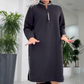 Rochii midi casual largi și supradimensionate