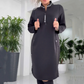 Rochii midi casual largi și supradimensionate