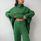 📦Livrare gratuită📦Set 2 piese din tricot lejer casual pentru femei