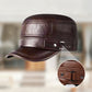 🤠Cald PU piele plat-brimmed șapcă de baseball
