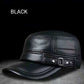 🤠Cald PU piele plat-brimmed șapcă de baseball