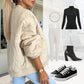Culoare solidă vrac gros cald Bomber Jacket