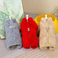 Iarna câini Jumpsuit Coat cu fermoar spate
