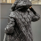 ✈️Livrare gratuită✈️S-3XL❄️Jachetă de bumbac patchwork cu glugă pentru femei