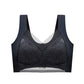 Sutien sport din dantelă elastică, modelator, pentru femei (3 buc.)