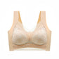Sutien sport din dantelă elastică, modelator, pentru femei (3 buc.)