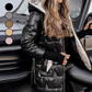 【Livrare gratuită✈️】Femeii de iarnă Mid-length cald bumbac Hooded Jacket