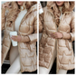 【Livrare gratuită✈️】Femeii de iarnă Mid-length cald bumbac Hooded Jacket