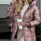 【Livrare gratuită✈️】Femeii de iarnă Mid-length cald bumbac Hooded Jacket
