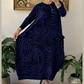 Femeii Casual Moda Zebra model rochie cu buzunare