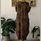 Femeii Casual Moda Zebra model rochie cu buzunare