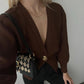 ✨Nouă sosire ✨Pulover cardigan elegant pentru femei, cu un singur nasture