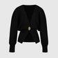 ✨Nouă sosire ✨Pulover cardigan elegant pentru femei, cu un singur nasture