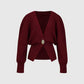 ✨Nouă sosire ✨Pulover cardigan elegant pentru femei, cu un singur nasture