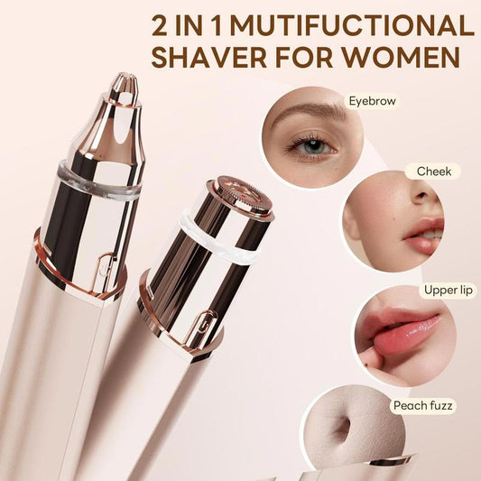 🎁 2026 New Arrival – 42% OFF! 2-in-1 Facial Hair Remover & Eyebrow Trimmer – Utánvét ✨