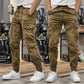 👖 Pantaloni Cargo cu talie elastică și cordon pentru bărbați cu mai multe buzunare