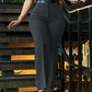 Femei confortabile moda Versatile Slim pantaloni