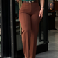 Femei confortabile moda Versatile Slim pantaloni