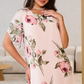 🌹Primăvară/vară Rochie din șifon imprimat