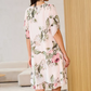 🌹Primăvară/vară Rochie din șifon imprimat