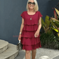 🔥VÂNZARE HOT🔥Rochie casual pentru femei cu ondulație ruffle