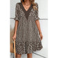 💕2025💕Femeii V-Neck Flowy Mini rochie