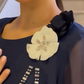 🌸✨【S-4XL】 Rochie din plasă pentru femei cu decolteu rotund și accente florale