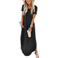 🌸Rochie casual de culoare solidă