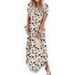 🌸Rochie casual de culoare solidă