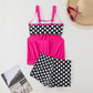 🏖️Vara fierbinte👙Costum de baie două piese Polka Dot pentru femei✨