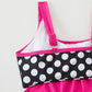 🏖️Vara fierbinte👙Costum de baie două piese Polka Dot pentru femei✨