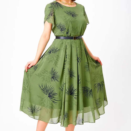 🌼Rochie de sifon la modă pentru femei👗