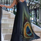 HOT 🌹 Rochie maxi cu bretele spaghetti florale